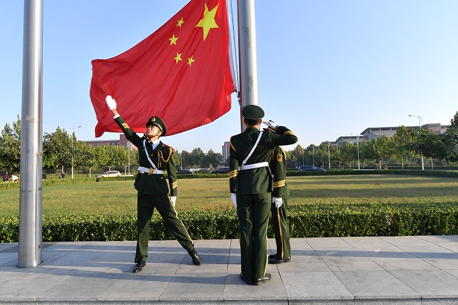 医学部升旗
